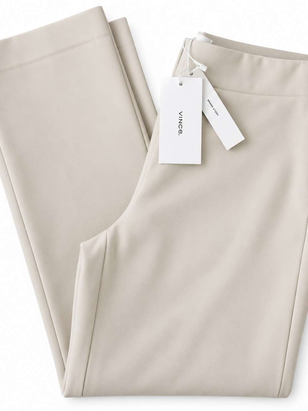 Vince Ivory/Cream Tailored Flare Pants NWT XS – Luxury Trousers